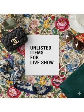 Unlisted items for live show